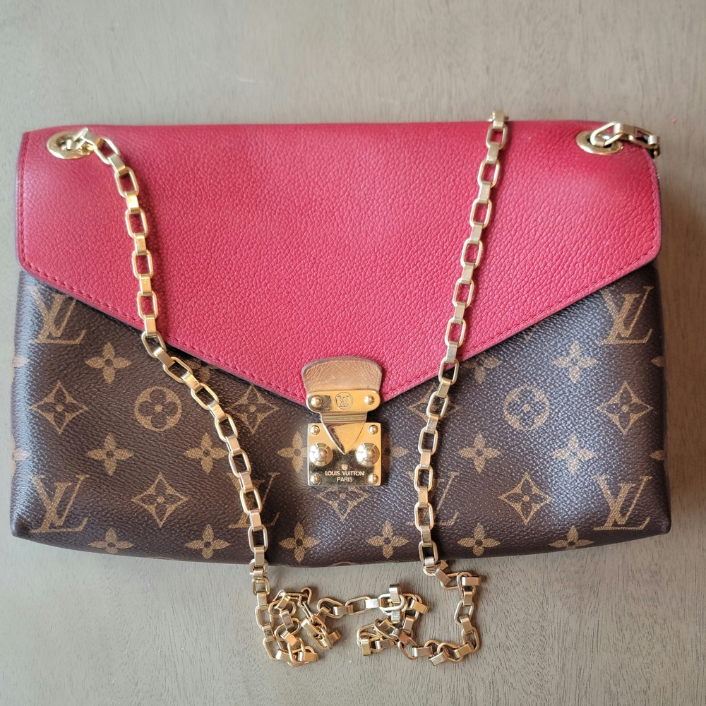 Louis Vuitton Pallas- with Certificate of Authenticity